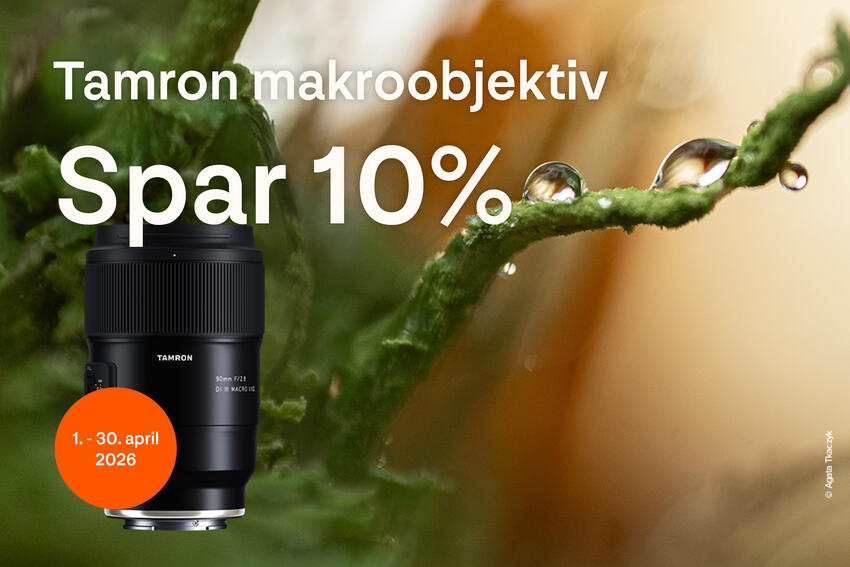 Kom tettere på motivet med Tamron-optikk